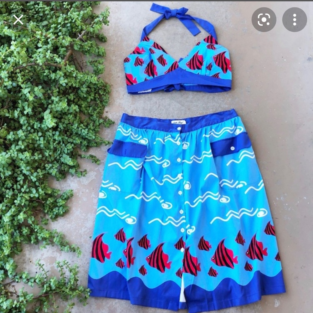 Bettie Page by Tatyana What a Catch Fish Skirt and Top 18/20